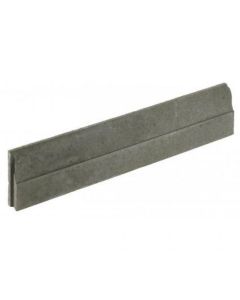 BORDURE INVISO 100X20X6/1.5 GRIS