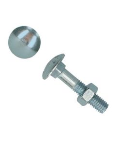 BOULONS A BOIS M10 4.8 DIN 603/555 M10 ZINGUE 