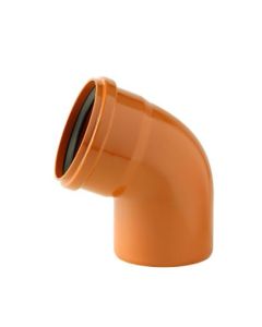 COUDE EGOUT 67° ROUGE BRIQUE