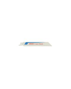 LAMES DE SCIE SABRE 130MM PAS 1.4 METAL/TUBES ET PROFILS ALU 2PC