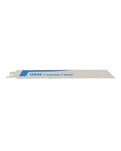 LAMES DE SCIE SABRE 210MM PAS 2.5 METAL/BOIS AVEC CLOUS 2PC