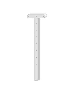 PIQUET TE A LINGE BETON 2.40M