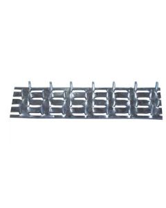 PLAQUE A CLOUER 106x1.25MM ZINGUE