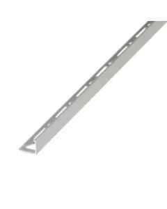 PROFIL CARRELAGE ALU 6MM ANODISE ARGENT 2.70M