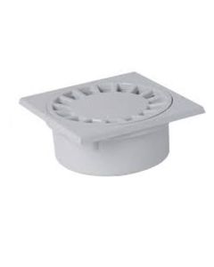SIPHON DE COUR PVC 15X15 S-COL