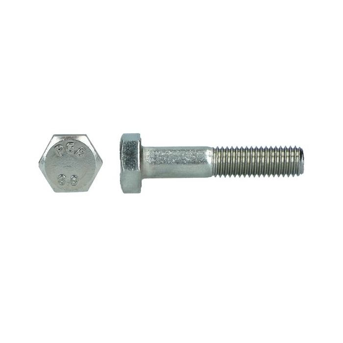 BOULONS MECANIQUE M12 DIN 601/555 ZINGUE (4PC/BLISTER)