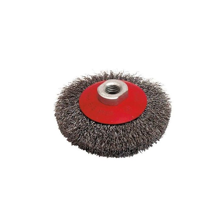 BROSSE CUVETTE D.115 M14 FIL 0.30 ACIER ONDULE
