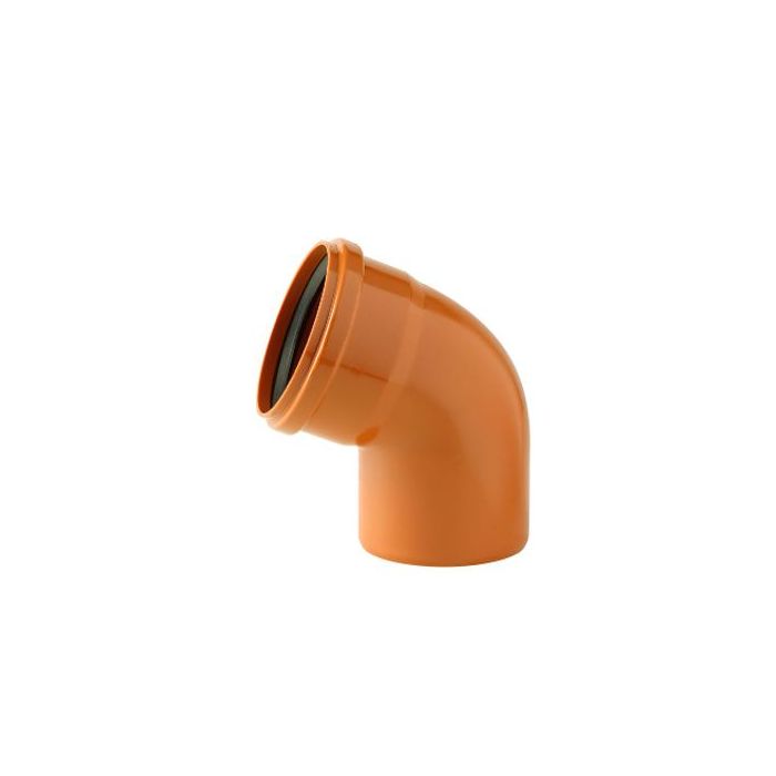 COUDE EGOUT 67° ROUGE BRIQUE