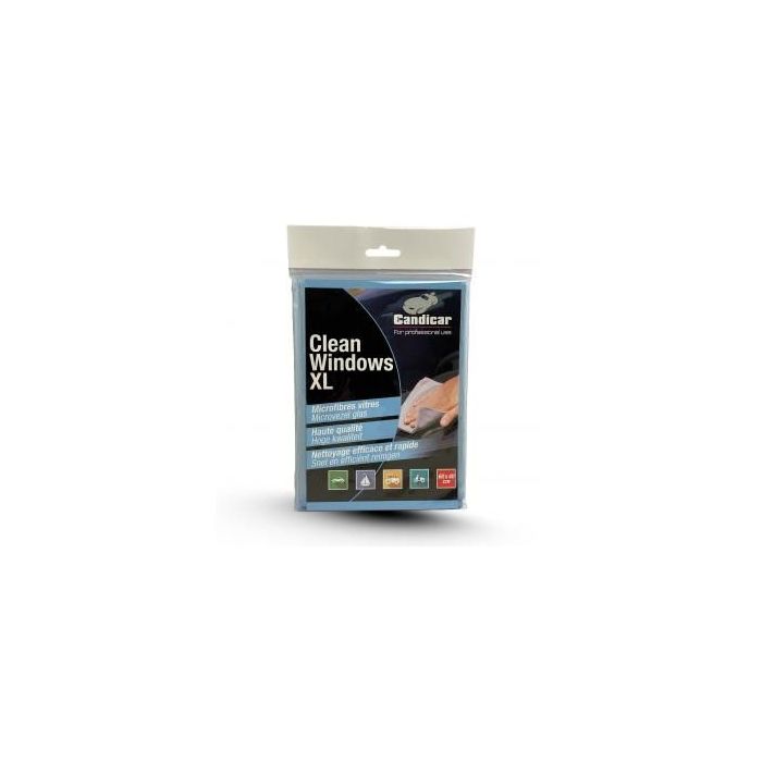 MICROFIBRE BLEU CIEL CLEAN WINDOW XL 60X40