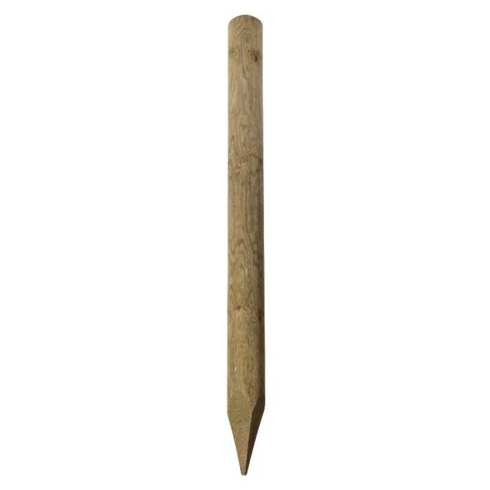 PIQUET BOIS EPOINTE CHANFREINE CL.4 80MM 