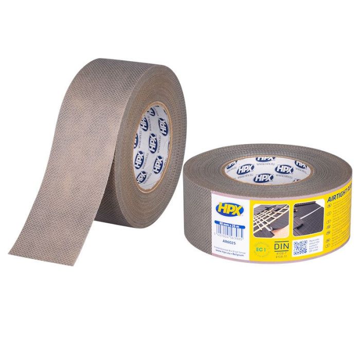 RUBAN ETANCHEITE ET LIAISON GRIS 60MMX25M