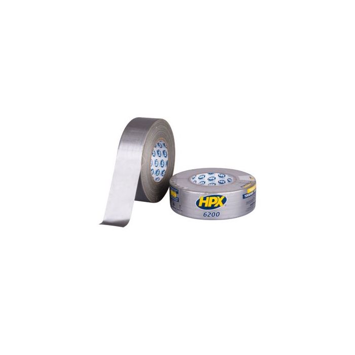 RUBAN TOILE ADHESIF ARGENT 48MM