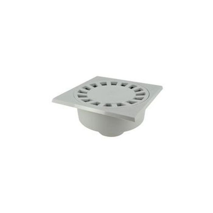 SIPHON DE COUR PVC 15X15 